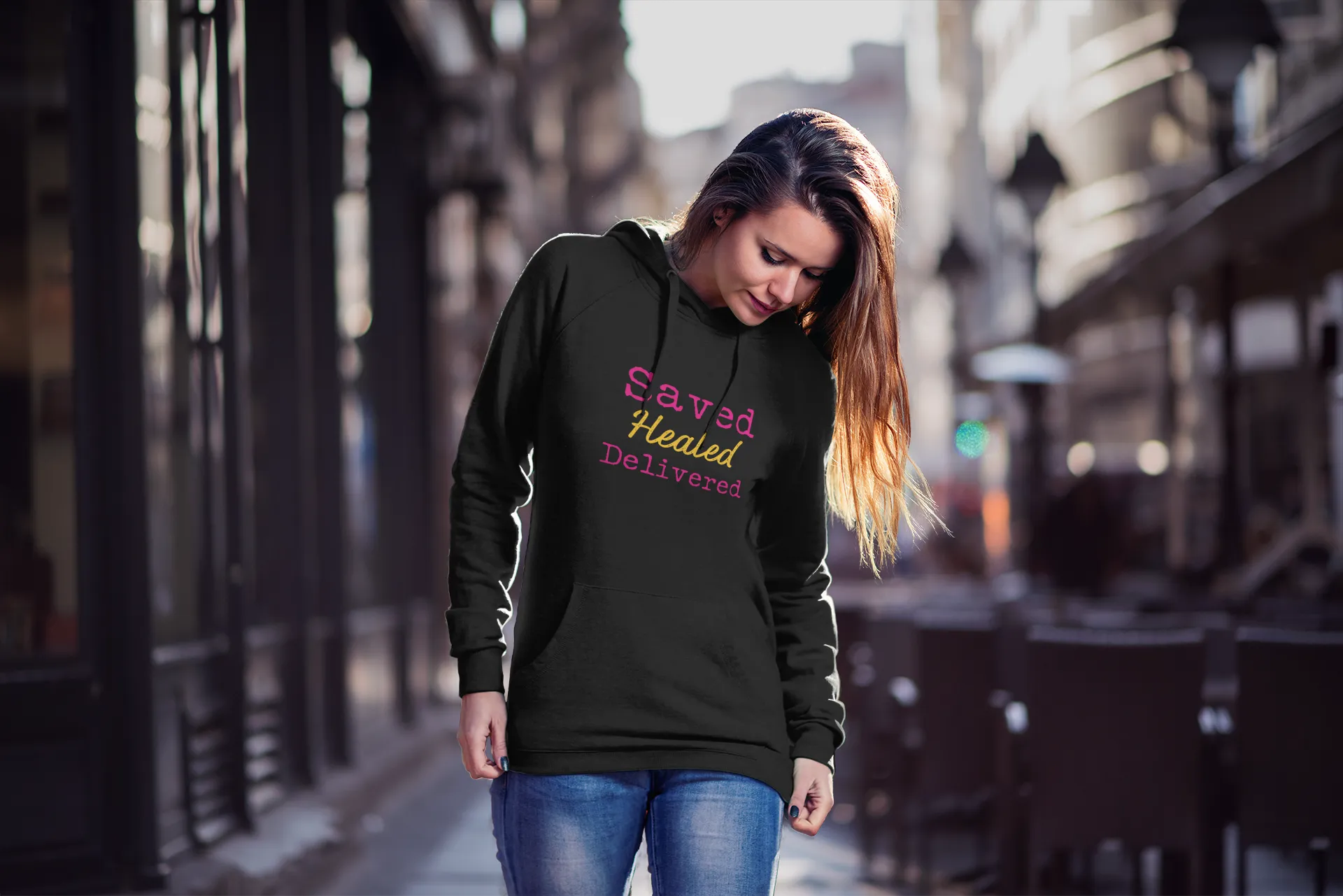 . Saved. Healed. Delivered Hoodie