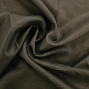 41" Wide Black Linen