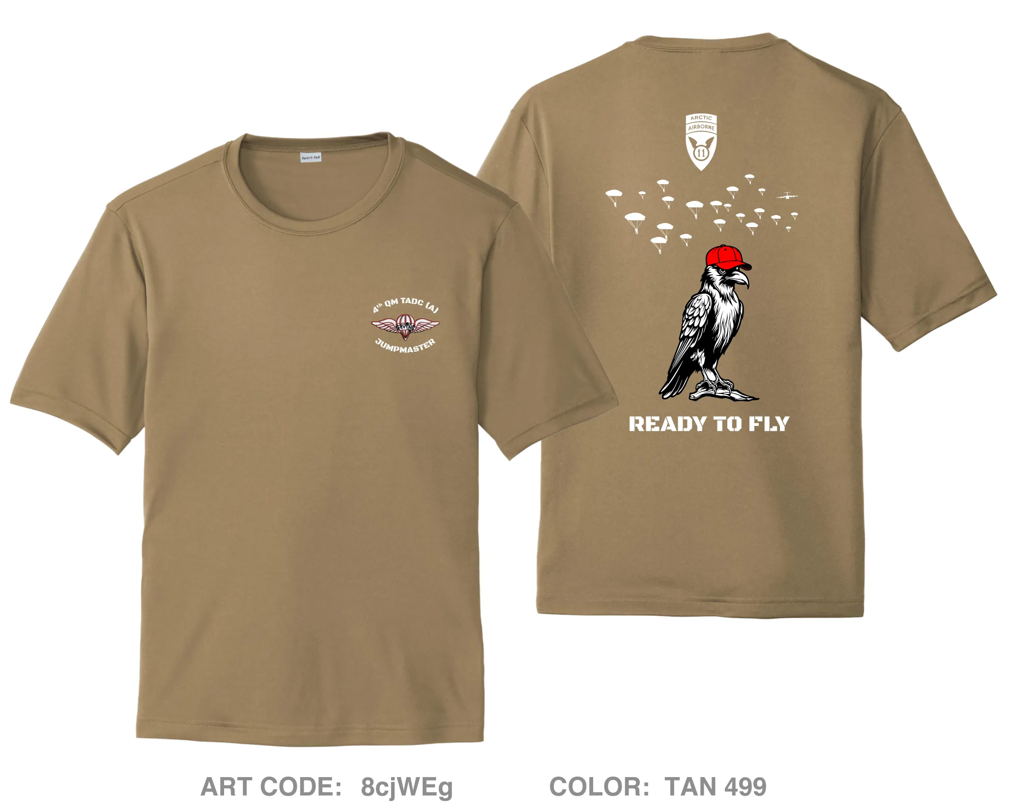 4th QM TADC (A) Hi-Tech Performance Unisex SS Tee - 8cjWEg