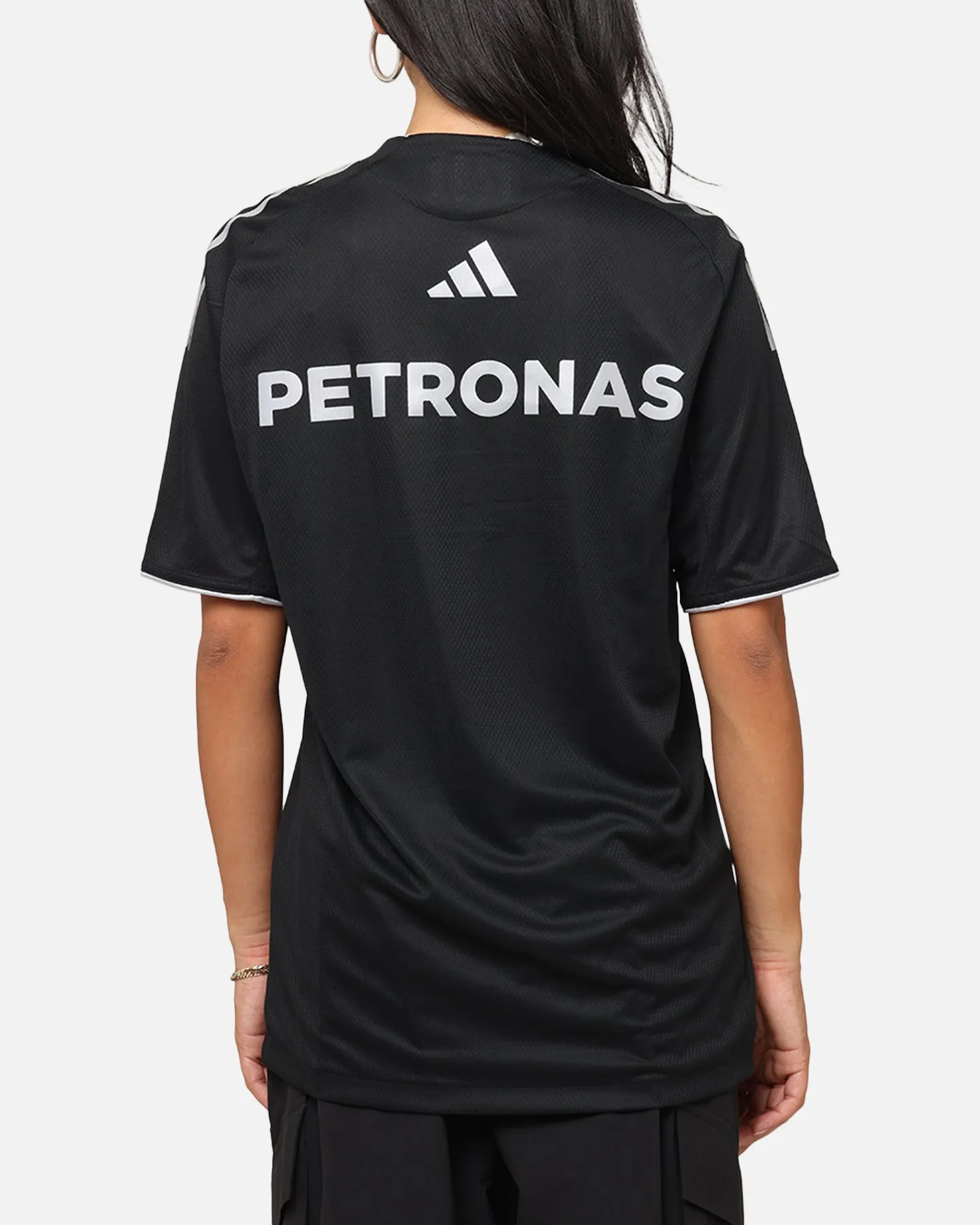 adidas x Mercedes-AMG PETRONAS Formula One F1 DNA T-Shirt Black/Silver