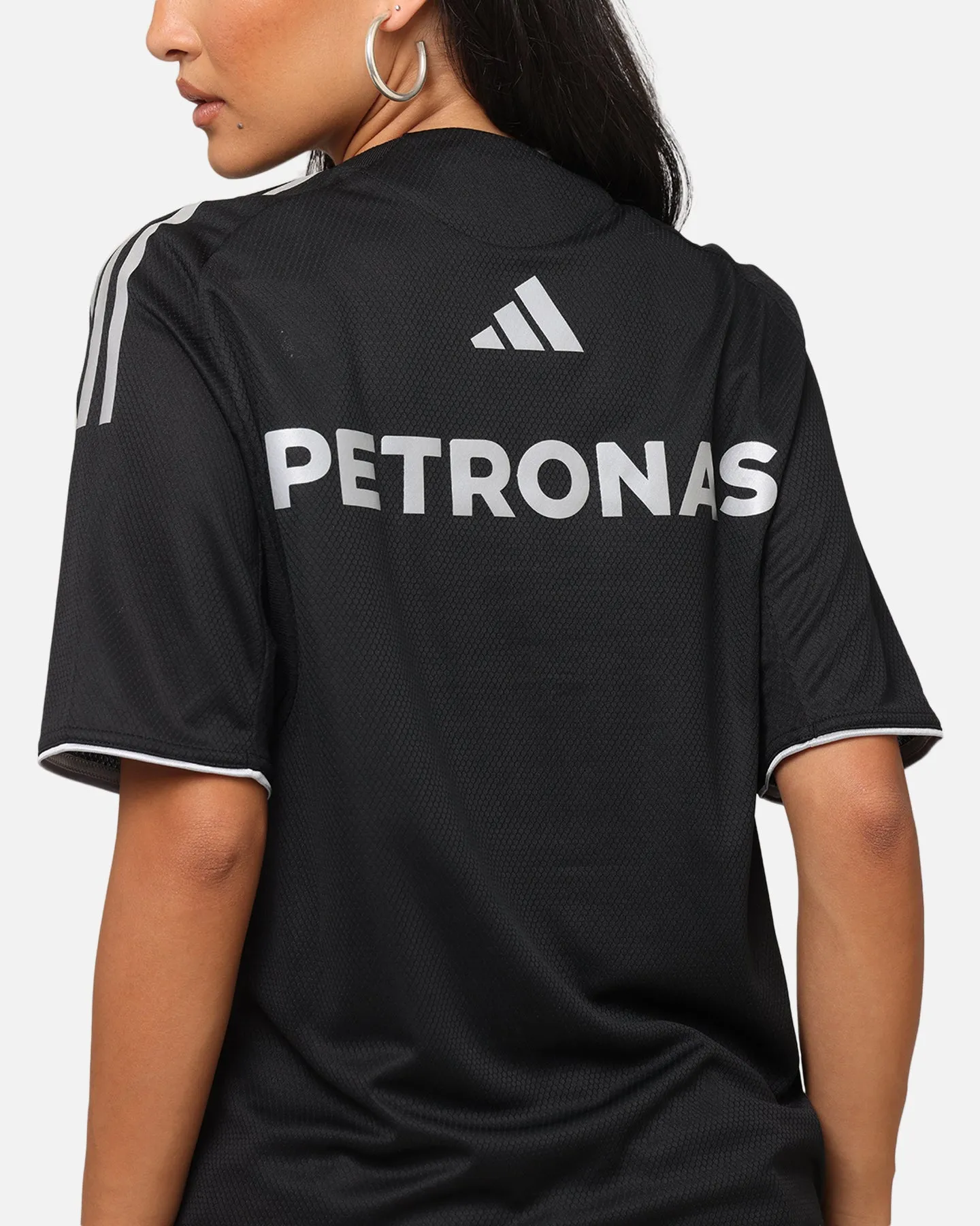 adidas x Mercedes-AMG PETRONAS Formula One F1 DNA T-Shirt Black/Silver