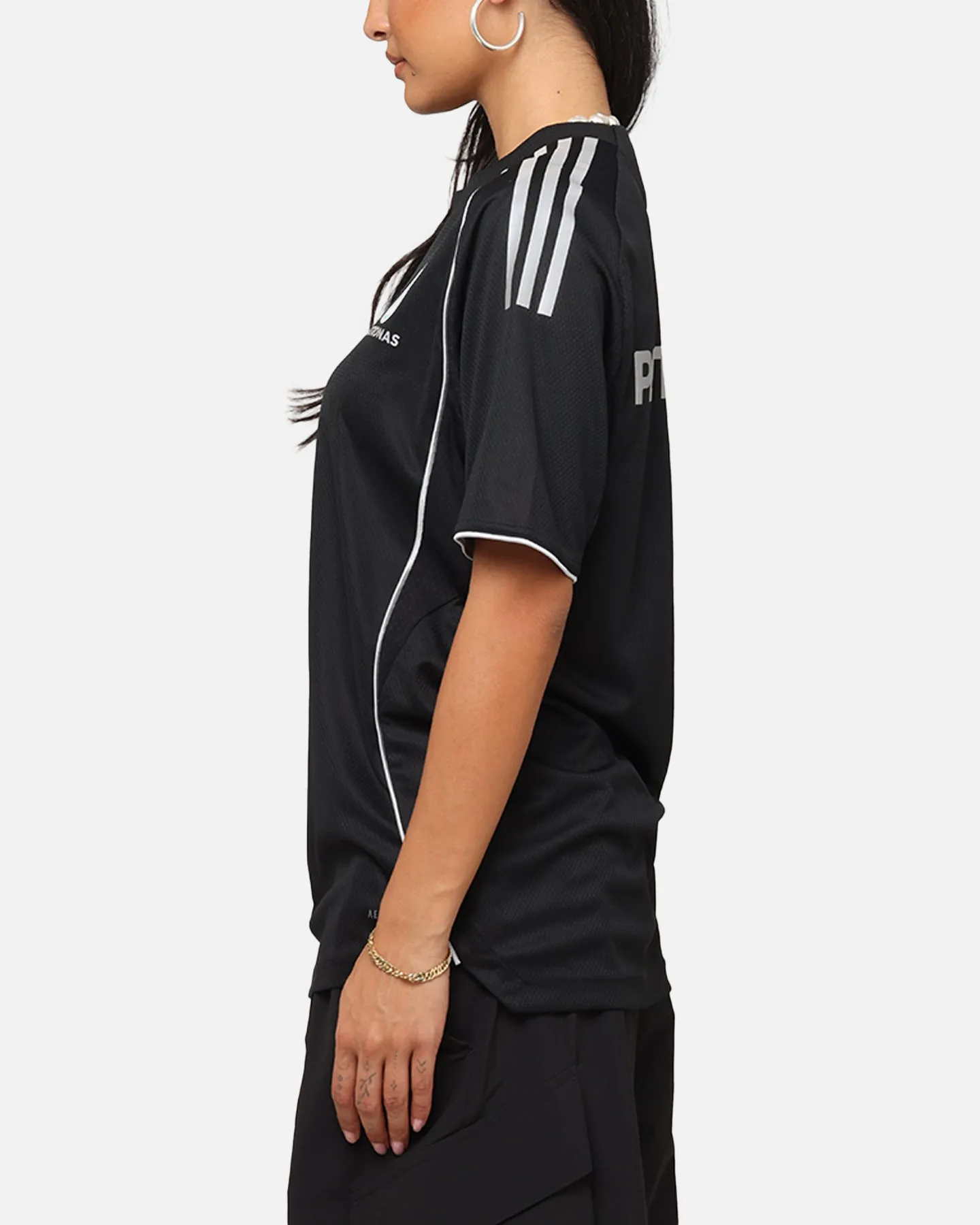 adidas x Mercedes-AMG PETRONAS Formula One F1 DNA T-Shirt Black/Silver