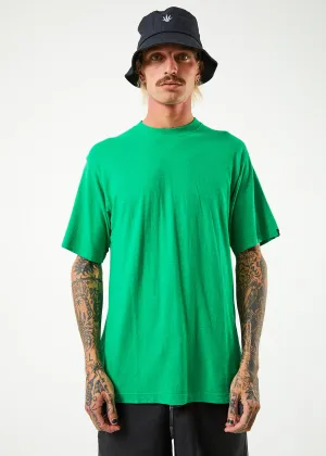 Afends Classic Hemp Retro Fit Tee Forest
