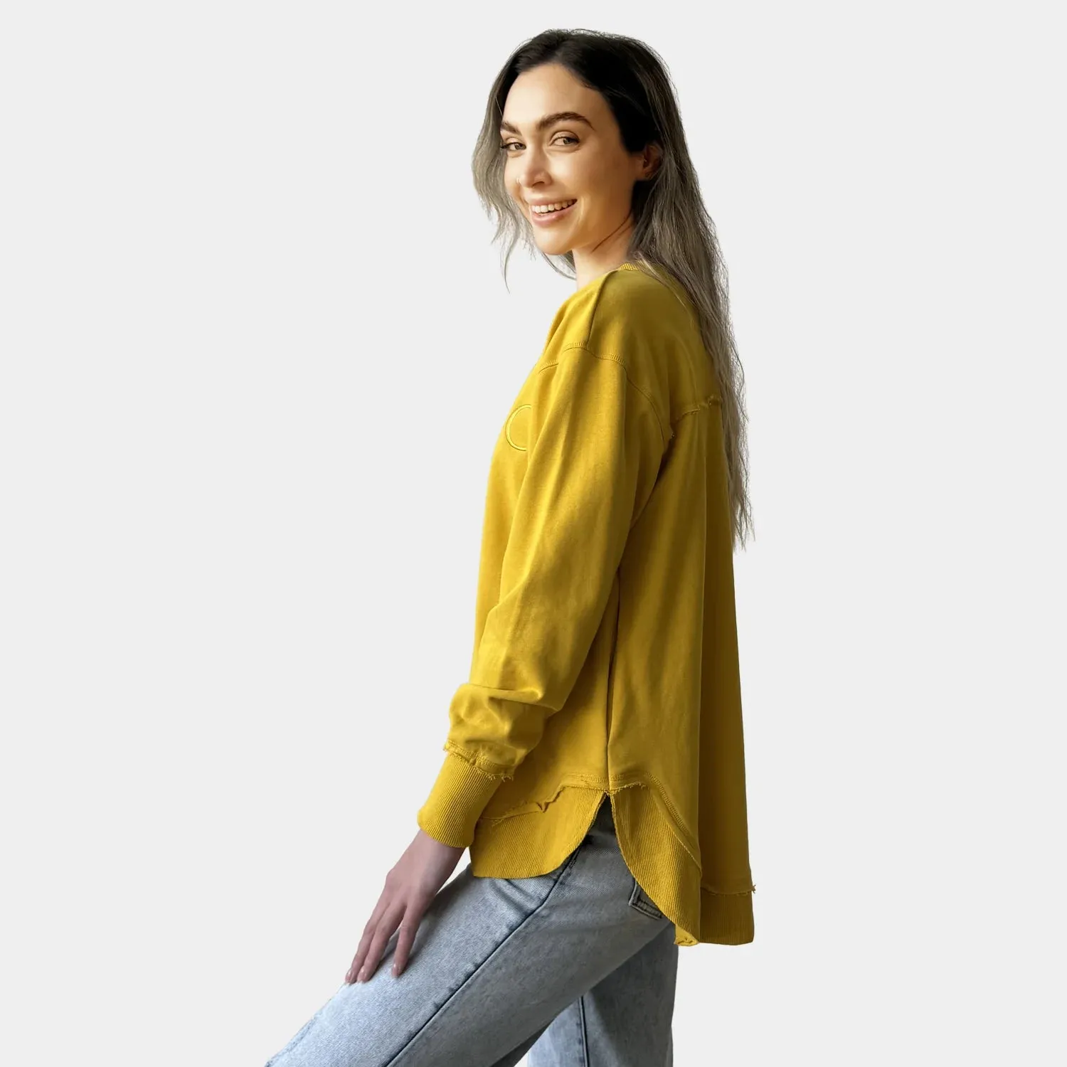 AMYIC SWEATER MUSTARD