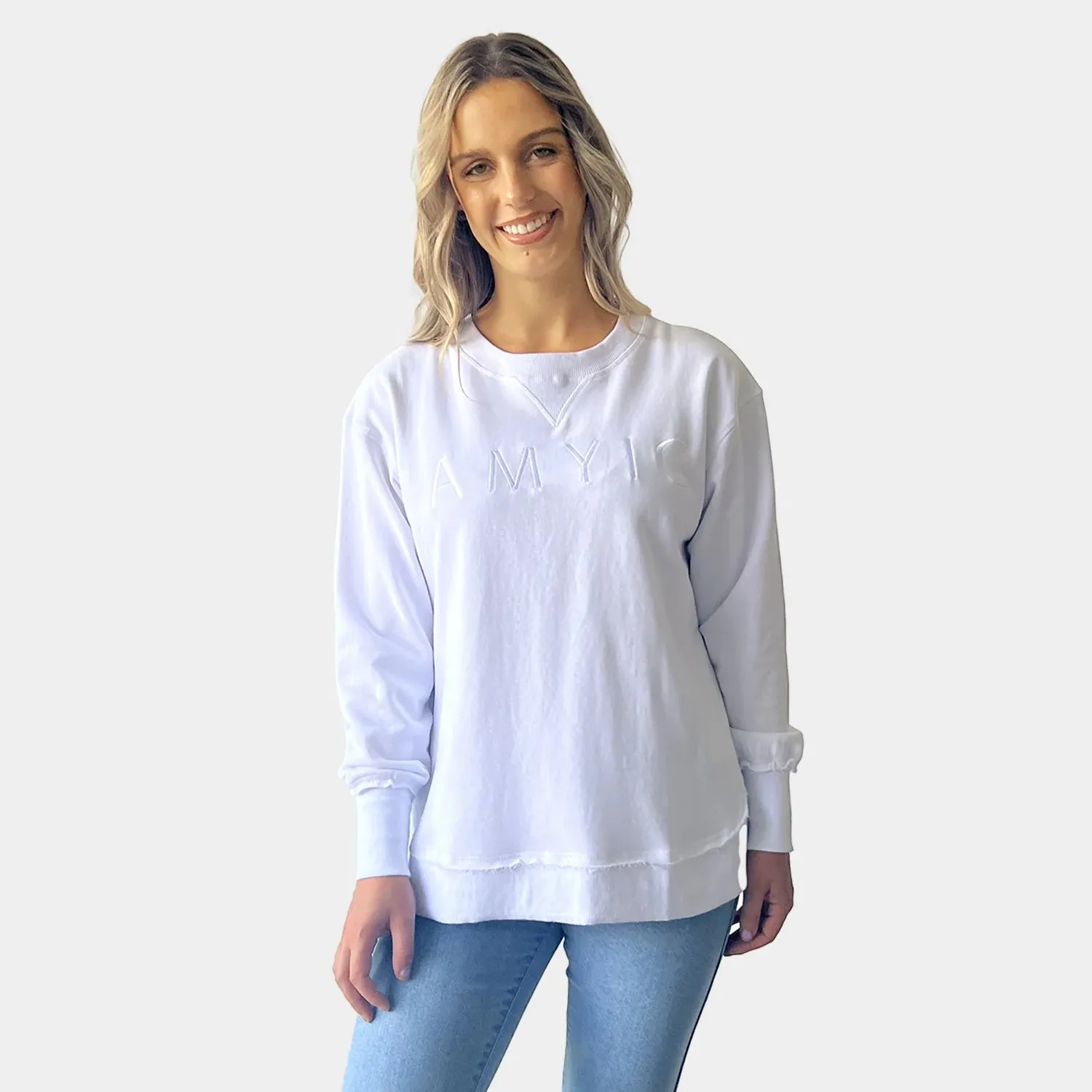 AMYIC SWEATER WHITE