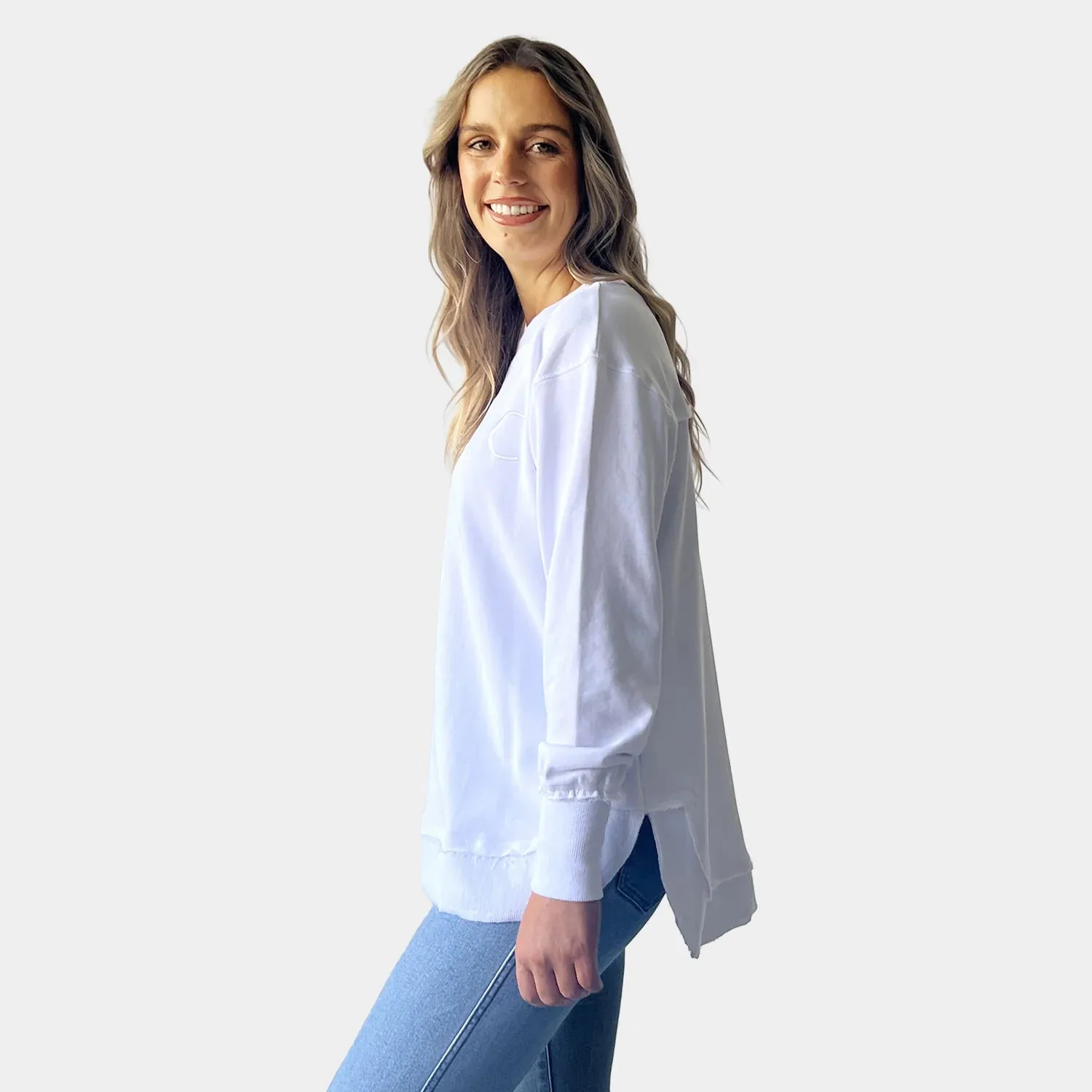 AMYIC SWEATER WHITE
