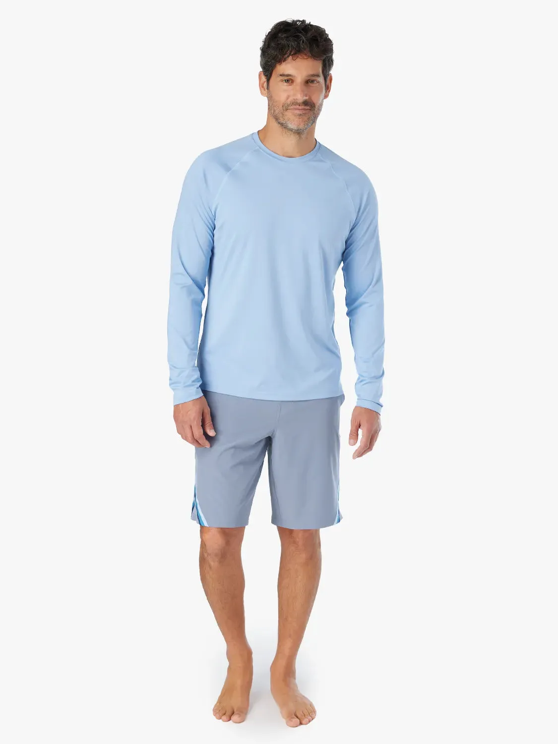Anchor Rashguard | Light Blue