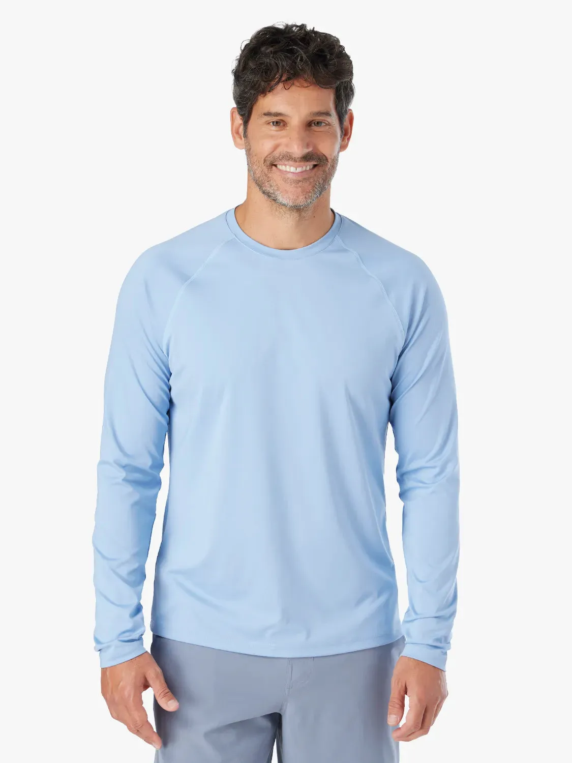 Anchor Rashguard | Light Blue