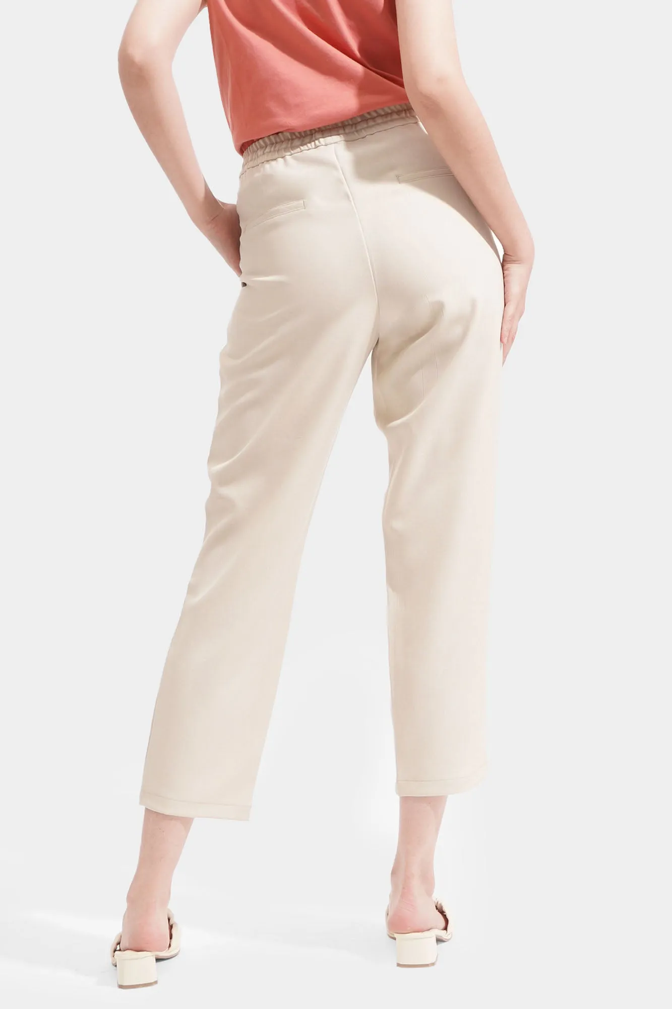 Ankle Length Drawtstring Cozy Pants