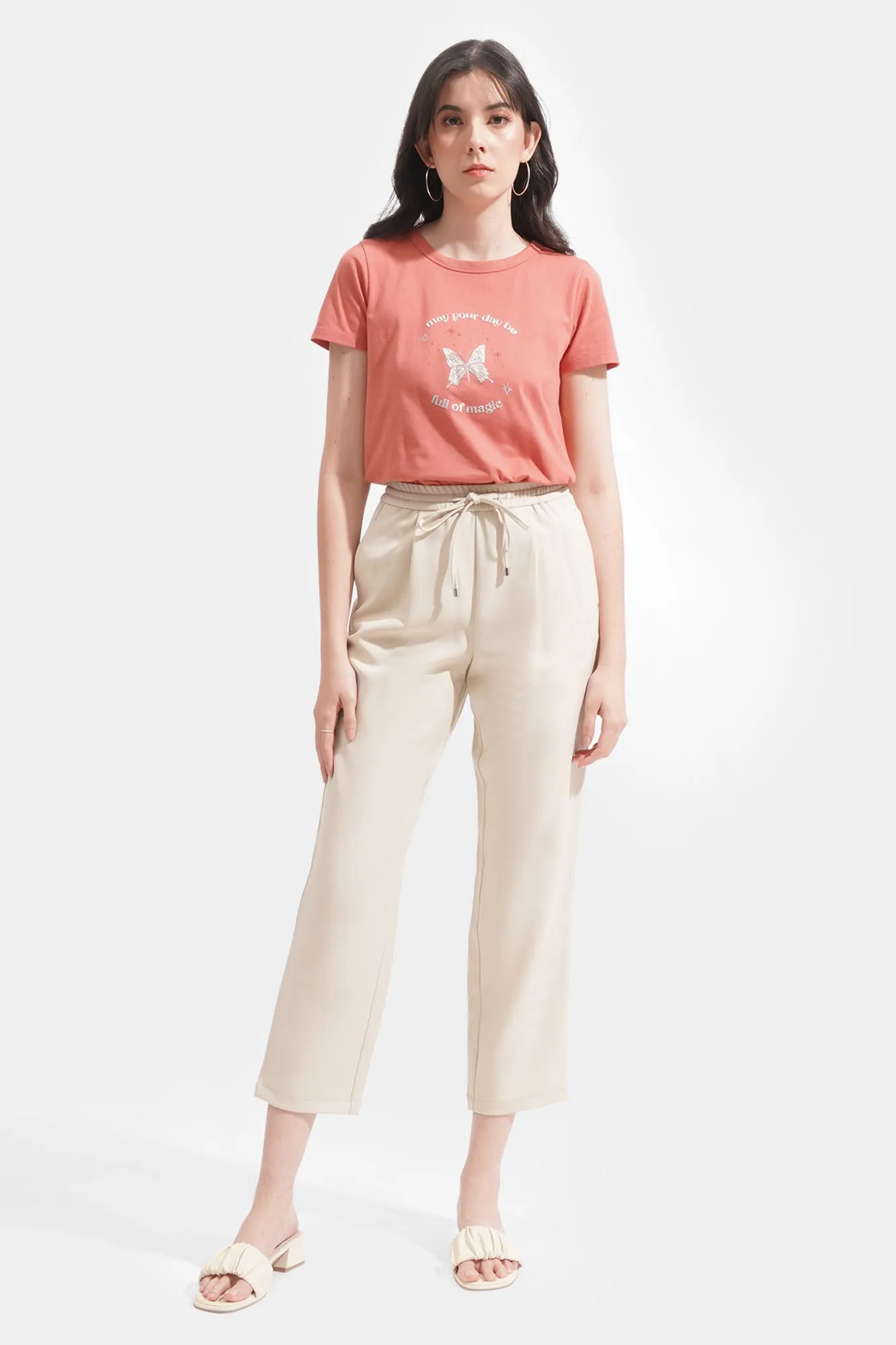 Ankle Length Drawtstring Cozy Pants