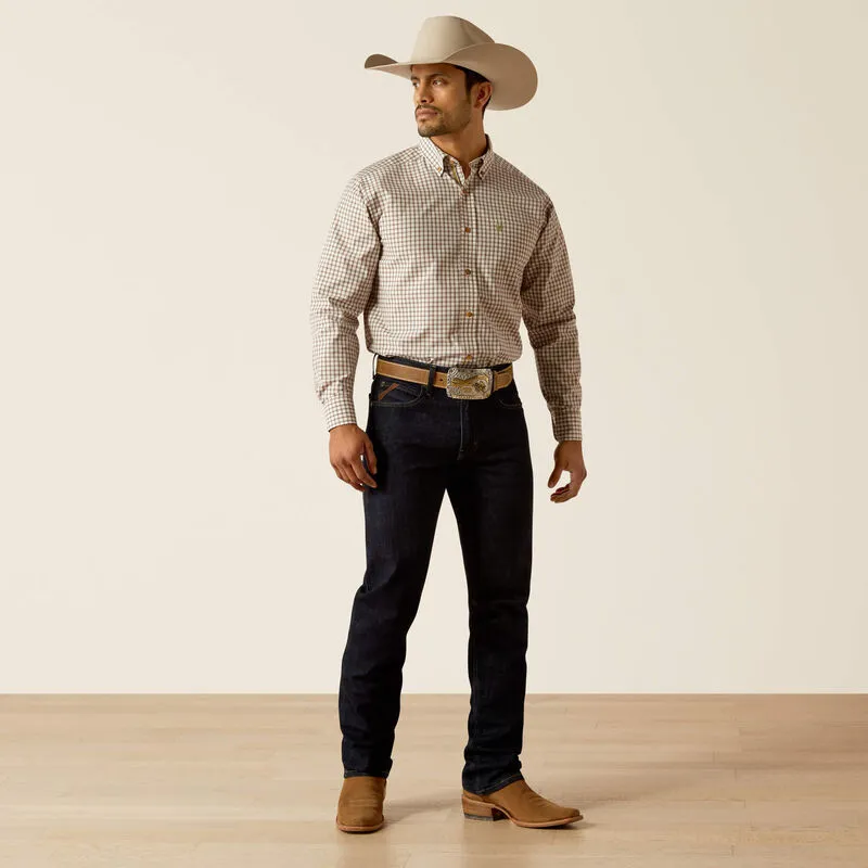 Ariat 10052342 Pro Sultan LS Shirt Off White