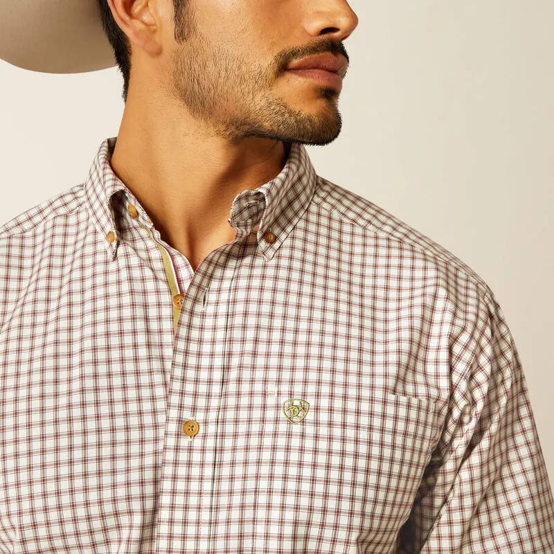 Ariat 10052342 Pro Sultan LS Shirt Off White