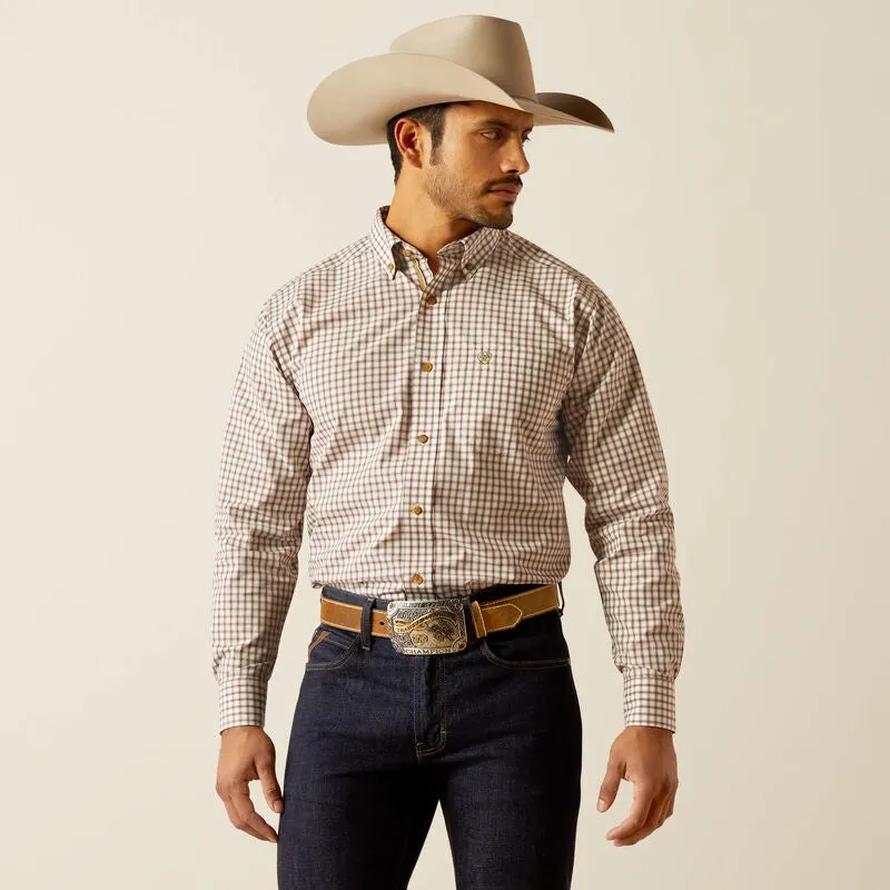 Ariat 10052342 Pro Sultan LS Shirt Off White