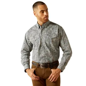 Ariat 10052620 Rocky Snap LS Khaki