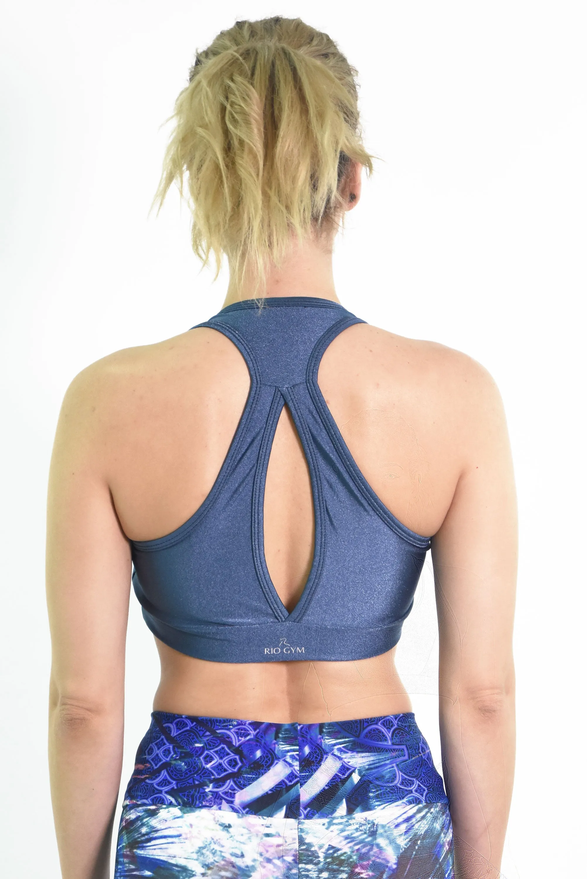 Arpoador Bra - Trilobal Blue