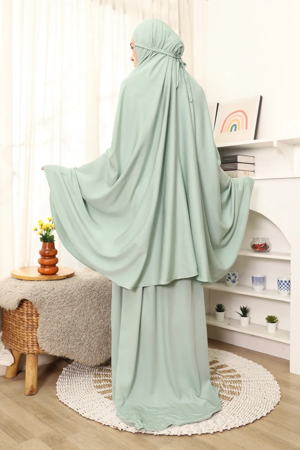 Aruna Prayer Set | Sage Green