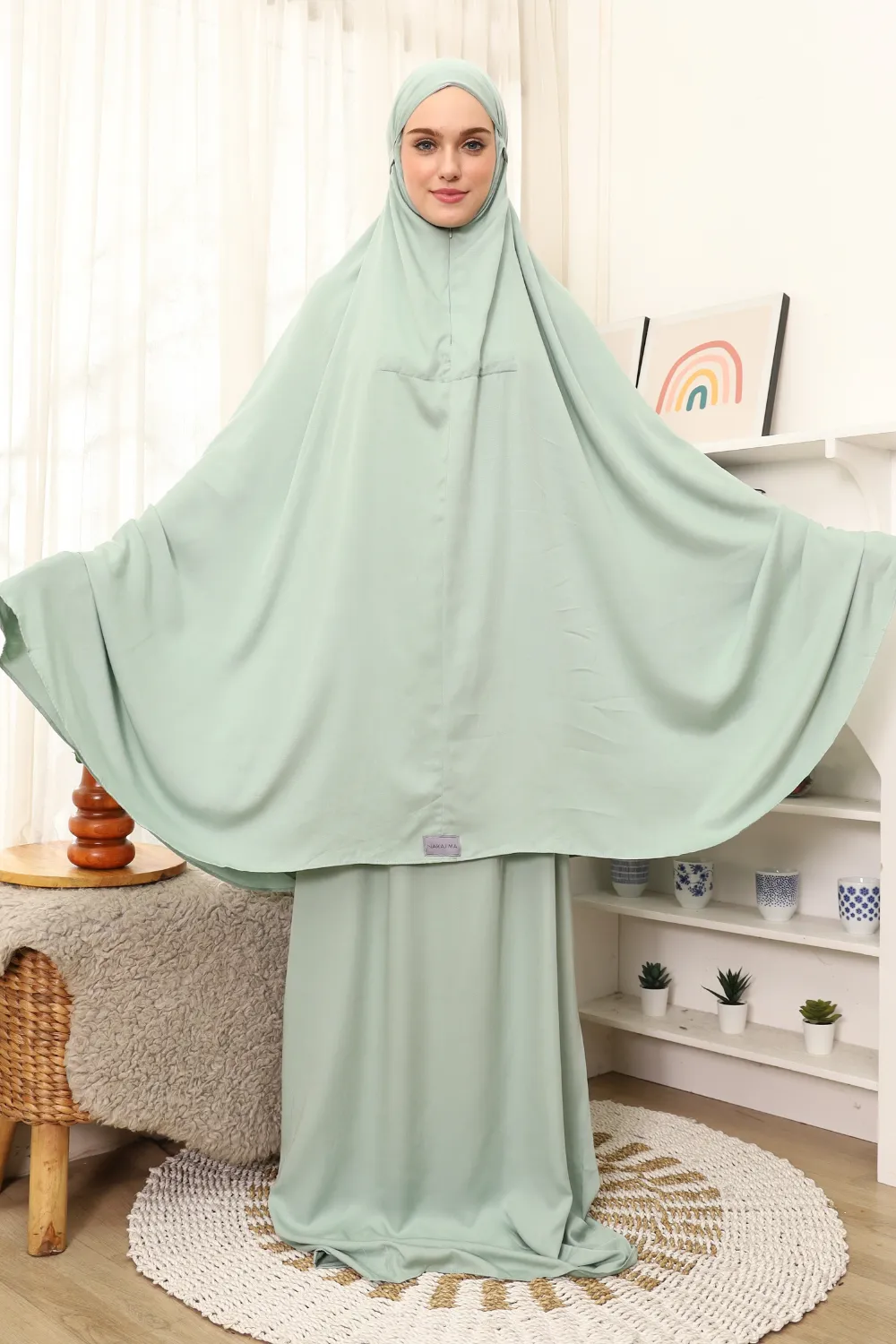 Aruna Prayer Set | Sage Green