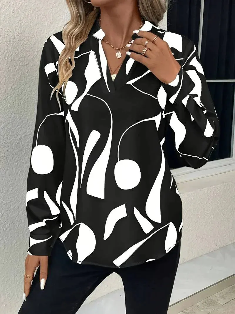 Asenet® | Printed Blouse