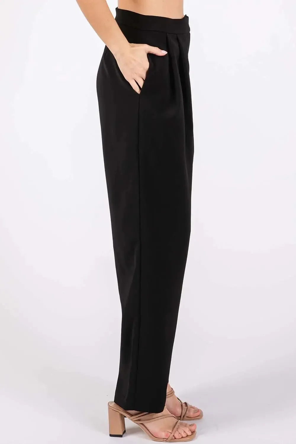 'Azalea' High Waist Pleated Pants