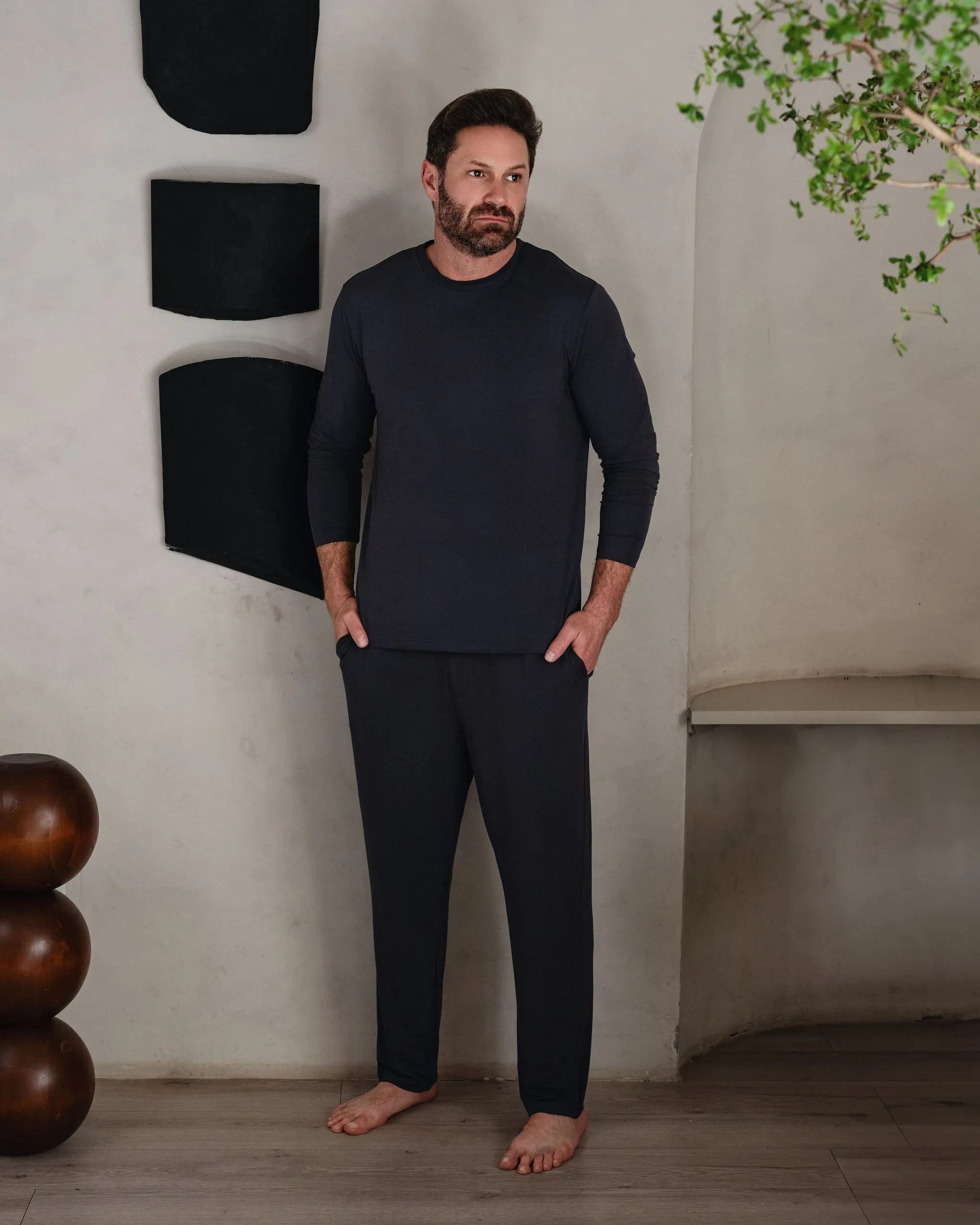 Bamboo Long-Sleeve Tee   Pant Set