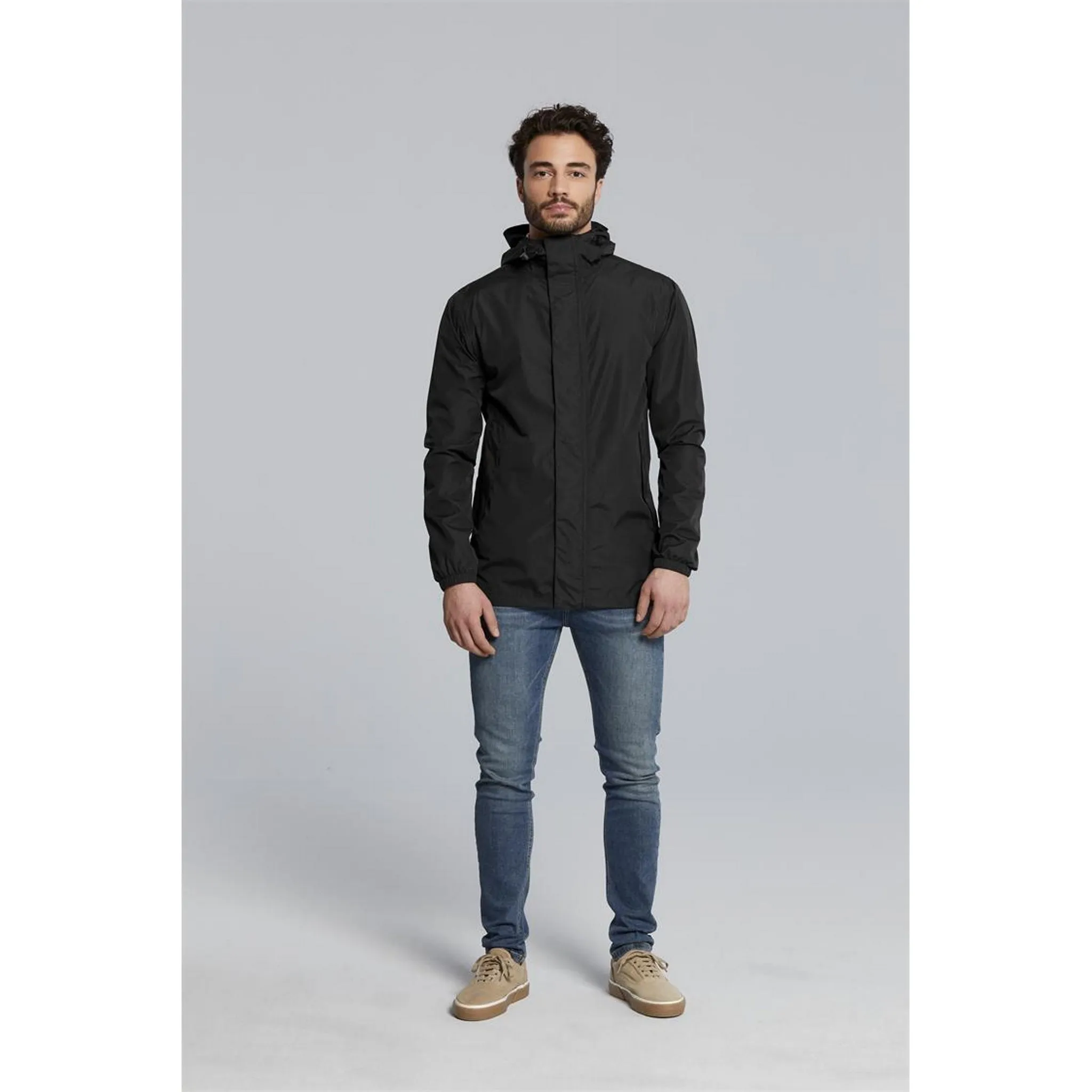 Basil Hoga Unisex Bicycle Rain Jacket Jet Black
