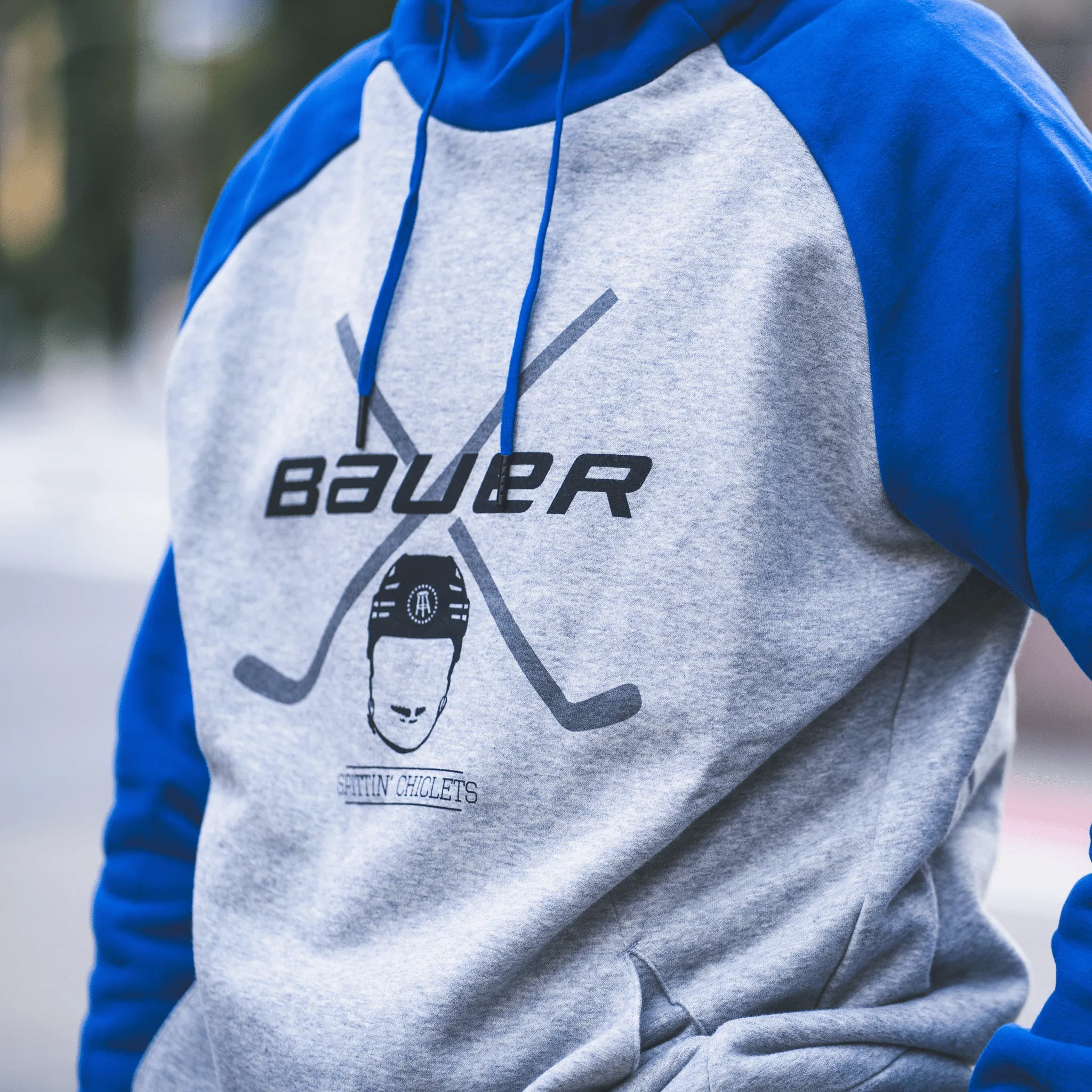 Bauer Spittin' Chiclets Colab Mens Hoodie