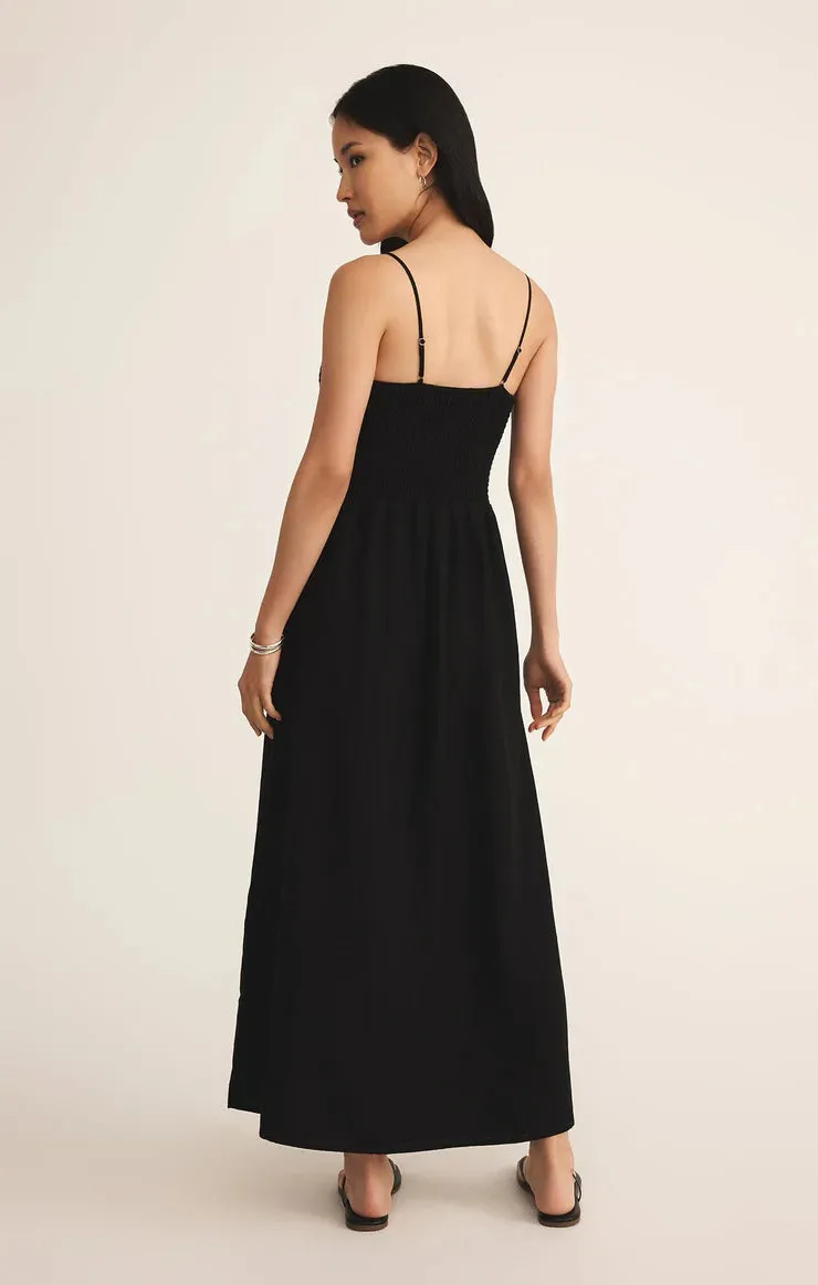 BAYSIDE LINEN MAXI DRESS