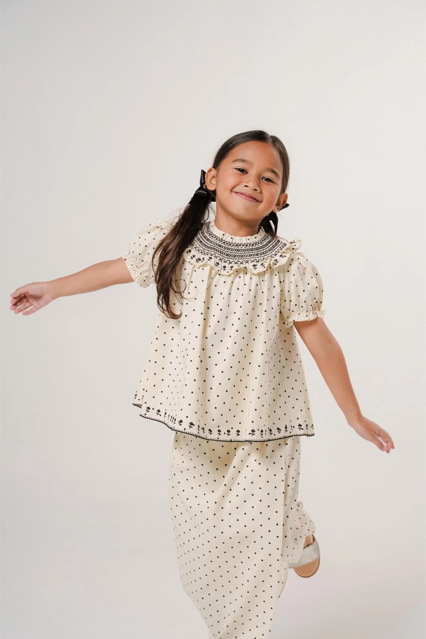 BEA KURUNG IN POLKA