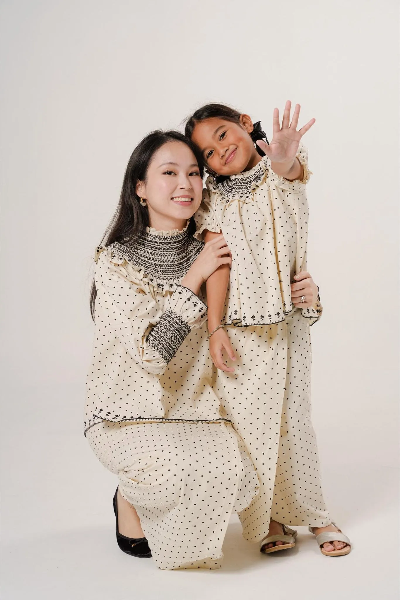 BEA KURUNG IN POLKA