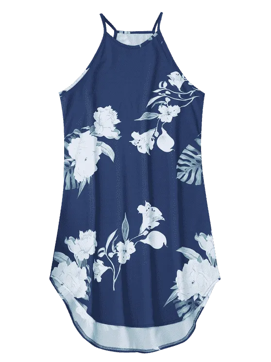 BerryBetty - Fashion Floral Printed Cami Dress