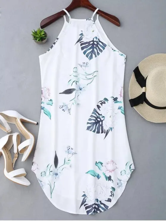 BerryBetty - Fashion Floral Printed Cami Dress