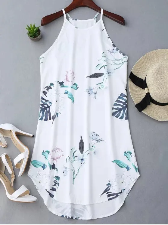 BerryBetty - Fashion Floral Printed Cami Dress