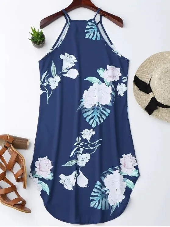 BerryBetty - Fashion Floral Printed Cami Dress