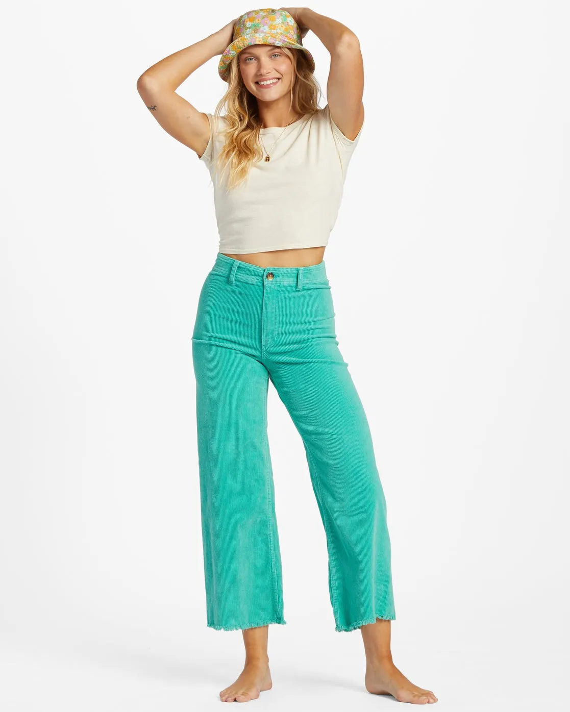 Billabong Free Fall Cord Pant BRIGHT LAGOON