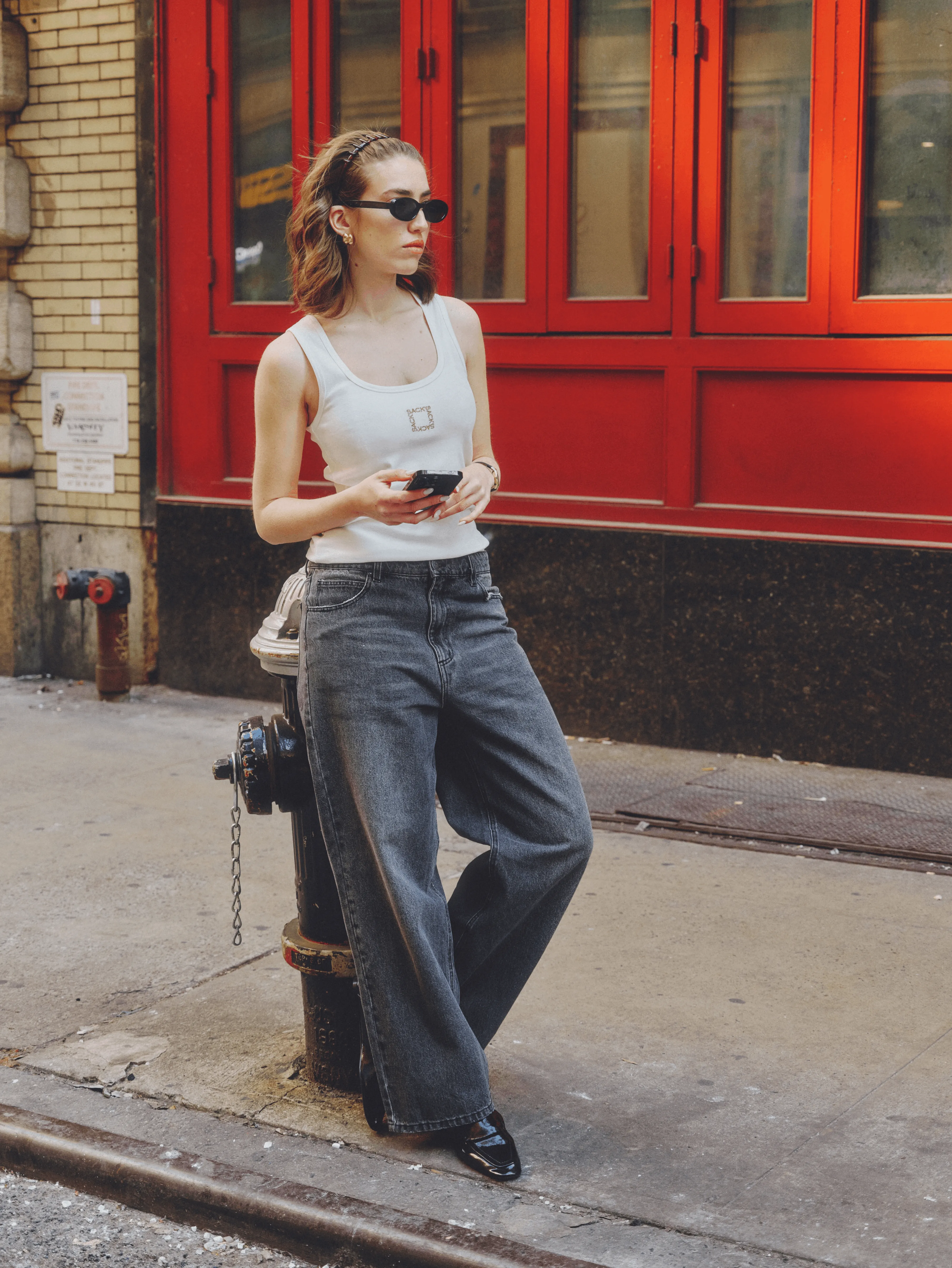 Black chino jeans