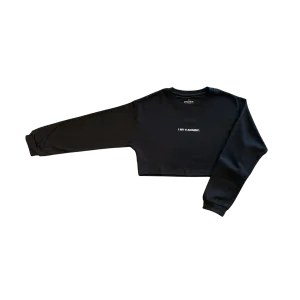 black sweater