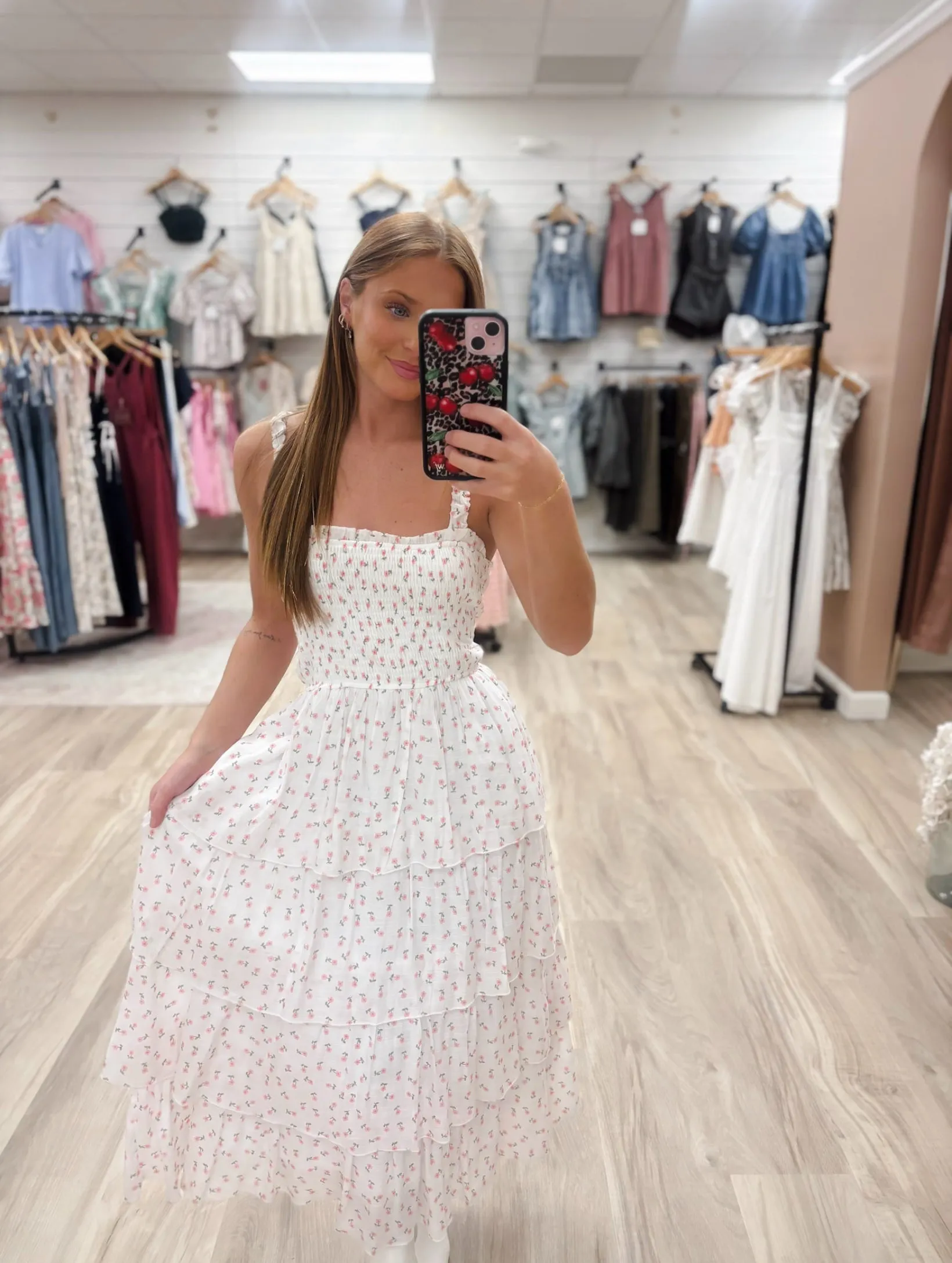 Blossom Babe White Dress