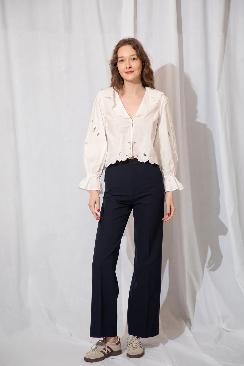 Bonny Eyelet Top