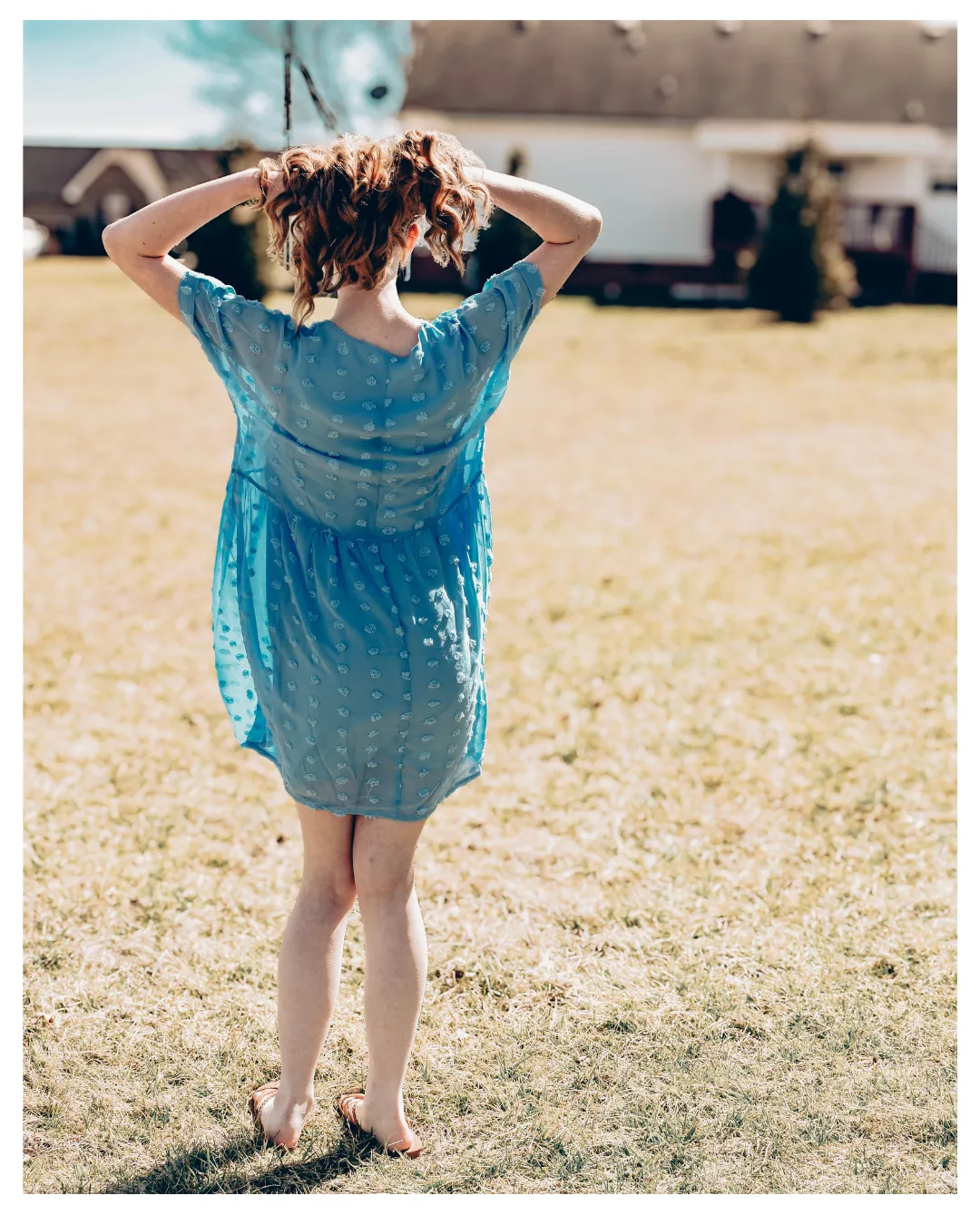 Brunch Blues Dress