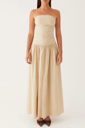 BS3297 Fit and Flare Strapless Dress