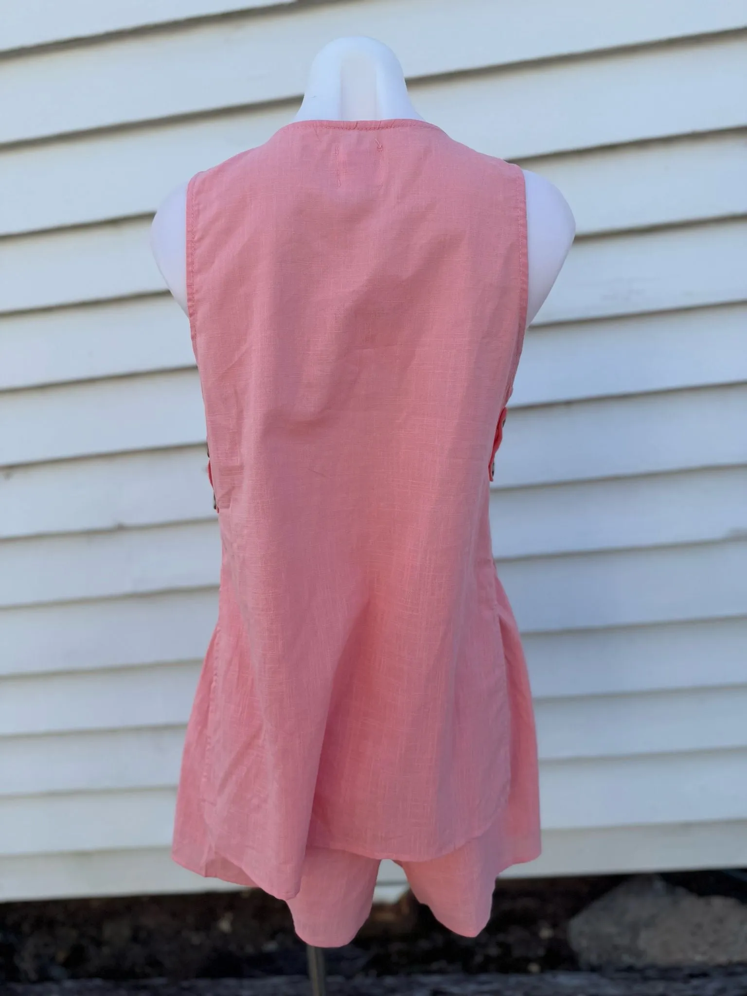 By Frankie Pink Peach two piece set
