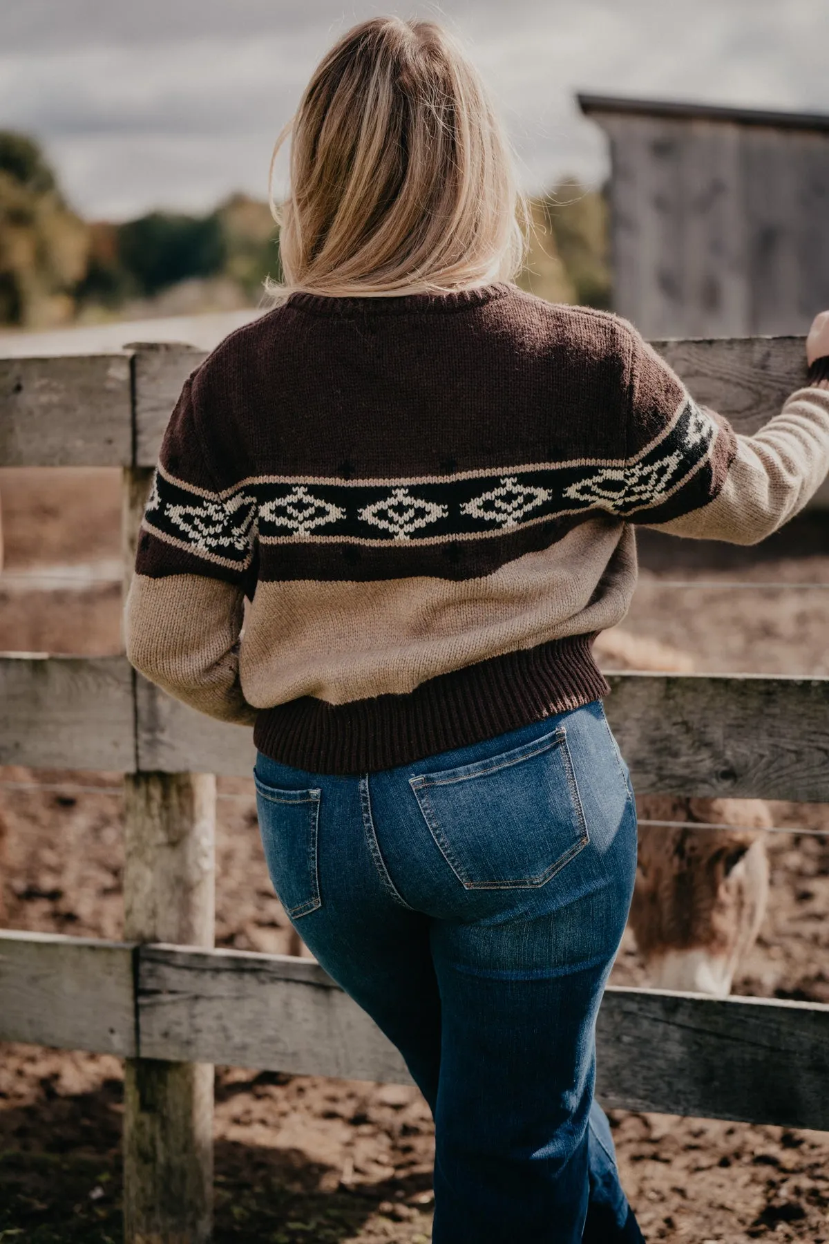 'Chama Crew' Wool Sweater by Kimes Ranch (M ONLY)