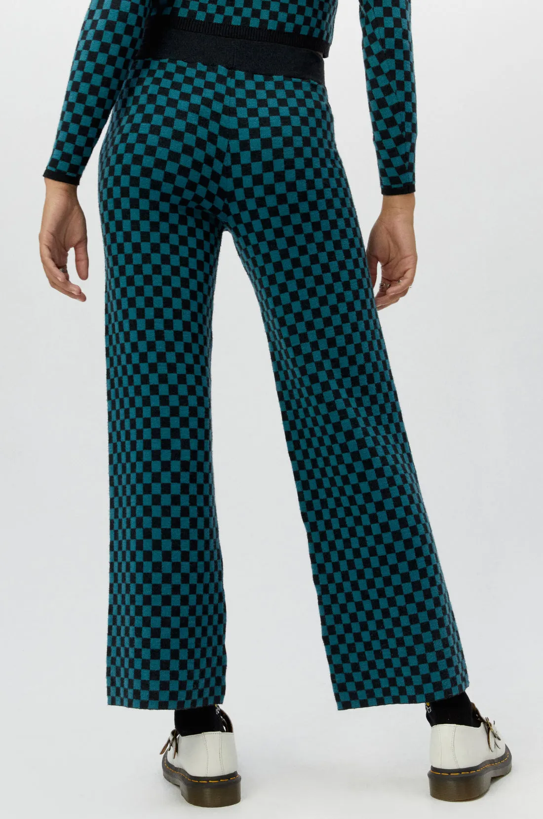 CHECK PANTS