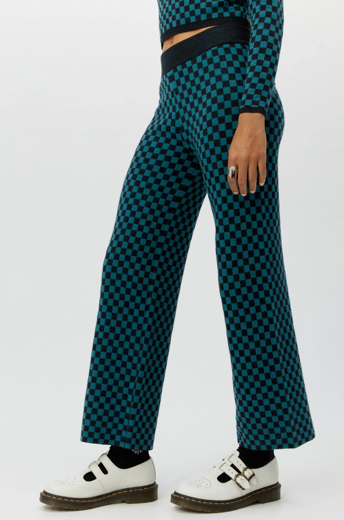 CHECK PANTS