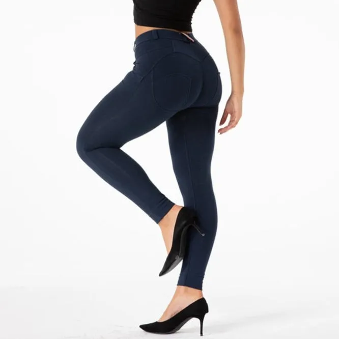 Cheeky Navy Blue Waterproof Butt Lift Pants