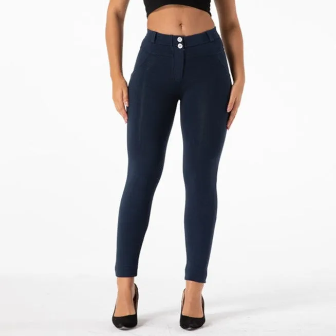 Cheeky Navy Blue Waterproof Butt Lift Pants
