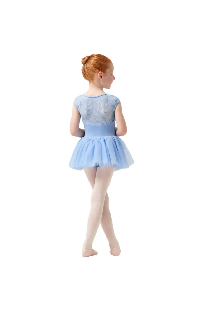 Child Cap Sleeve Tutu Dress