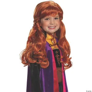 Child Disney's Frozen II Anna Wig