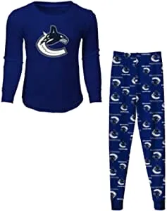 CHILD PAJAMA SET WITH LONG SLEEVE & PANT - NHL