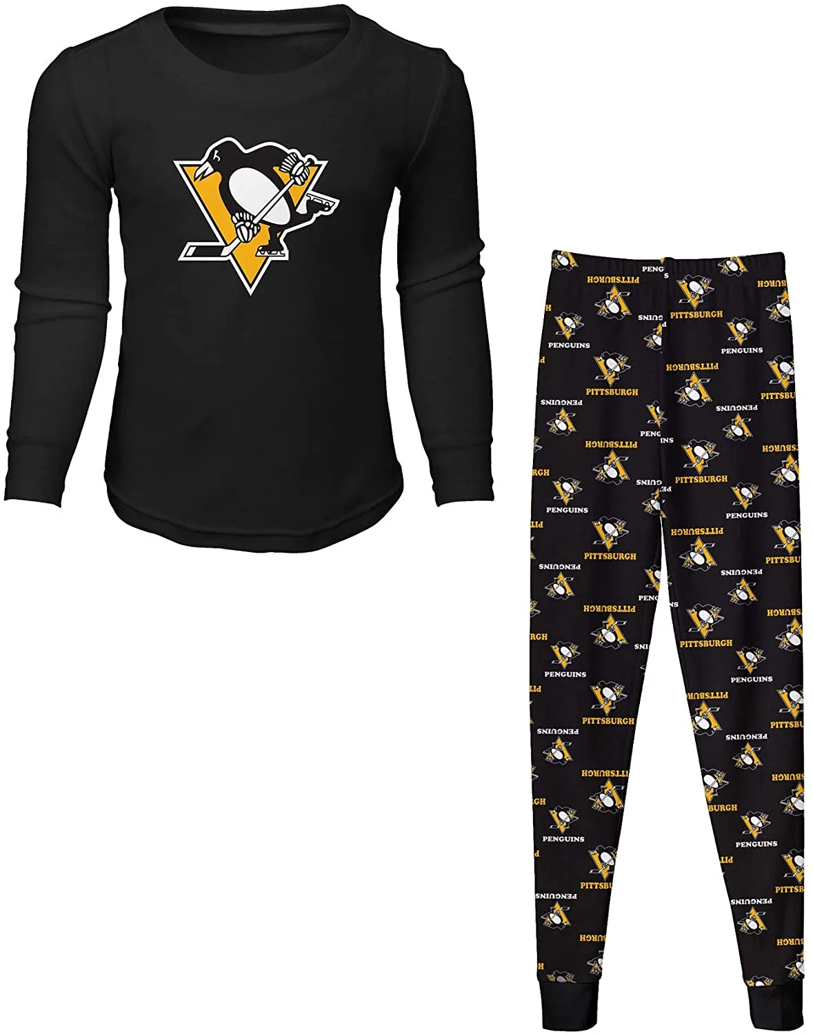 CHILD PAJAMA SET WITH LONG SLEEVE & PANT - NHL